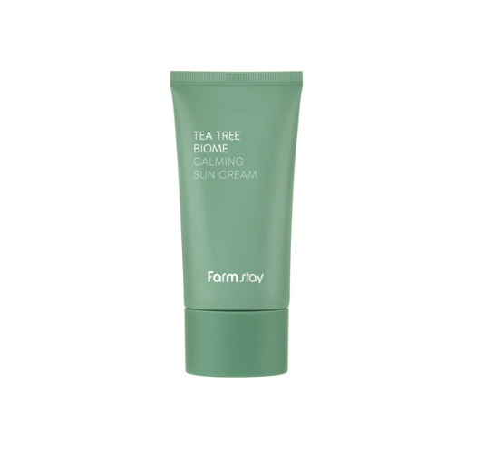Farmstay - Tea Tree Biome Calming Sun Cream 50g
