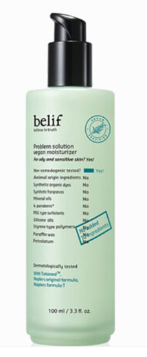Belif - Problem Solution Vegan Moisturizer 100ml