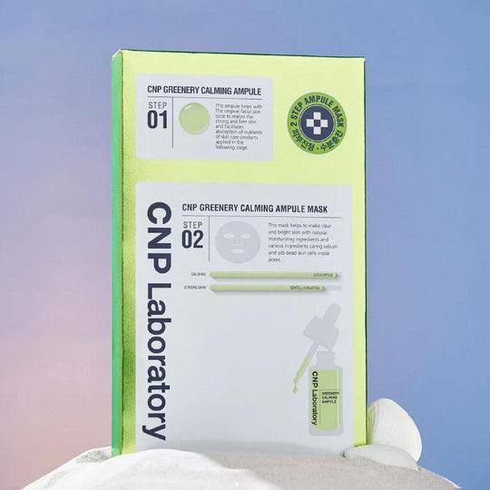 CNP Laboratory - 2-Step Greenery Calming Ampule Mask 5ea