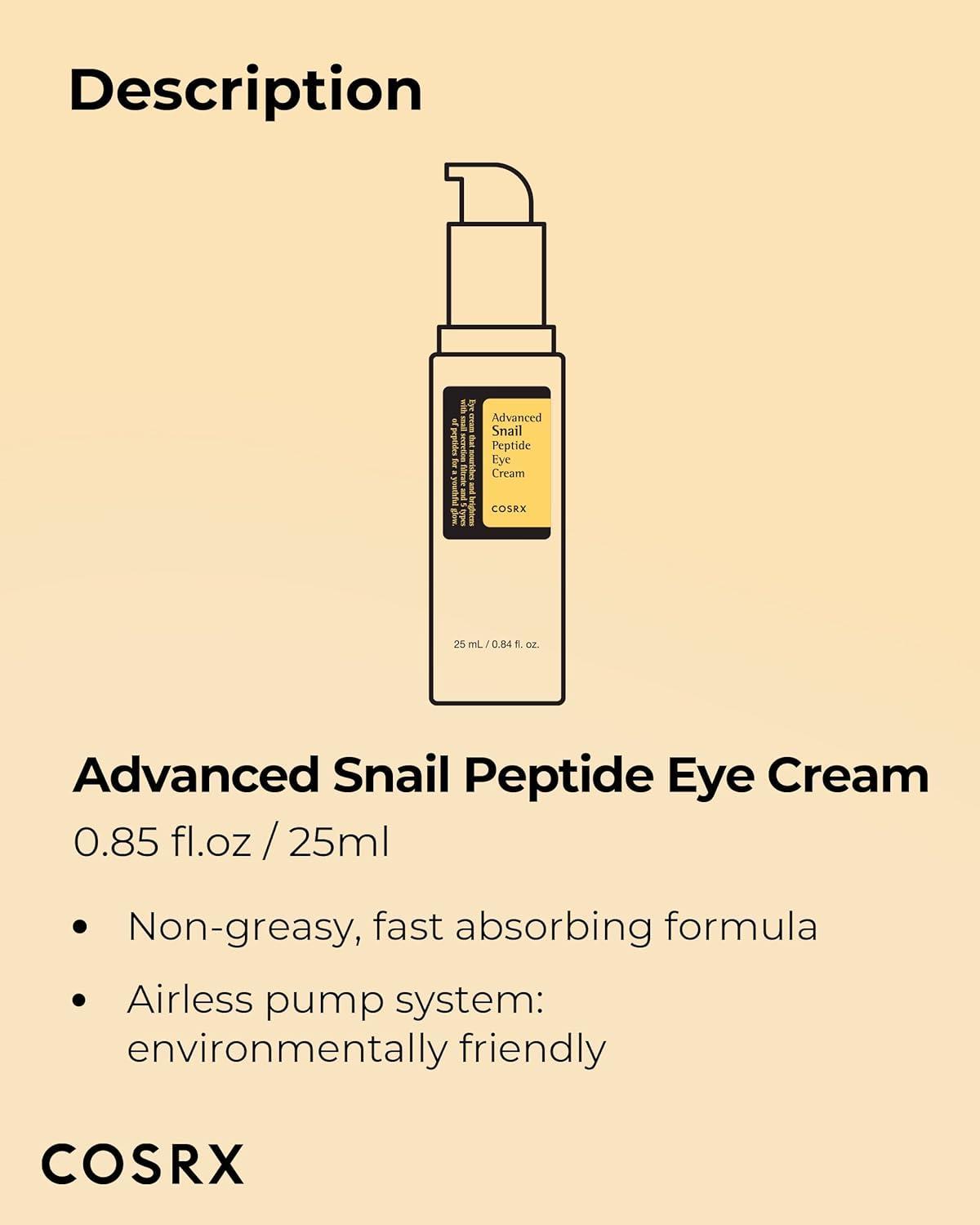 COSRX - Advanced Snail Peptide Eye Cream 25ml
