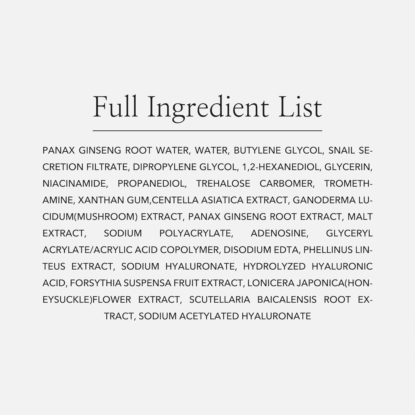 Beauty Of Joseon - Revive Serum: Ginseng + Snail Mucin 30ml