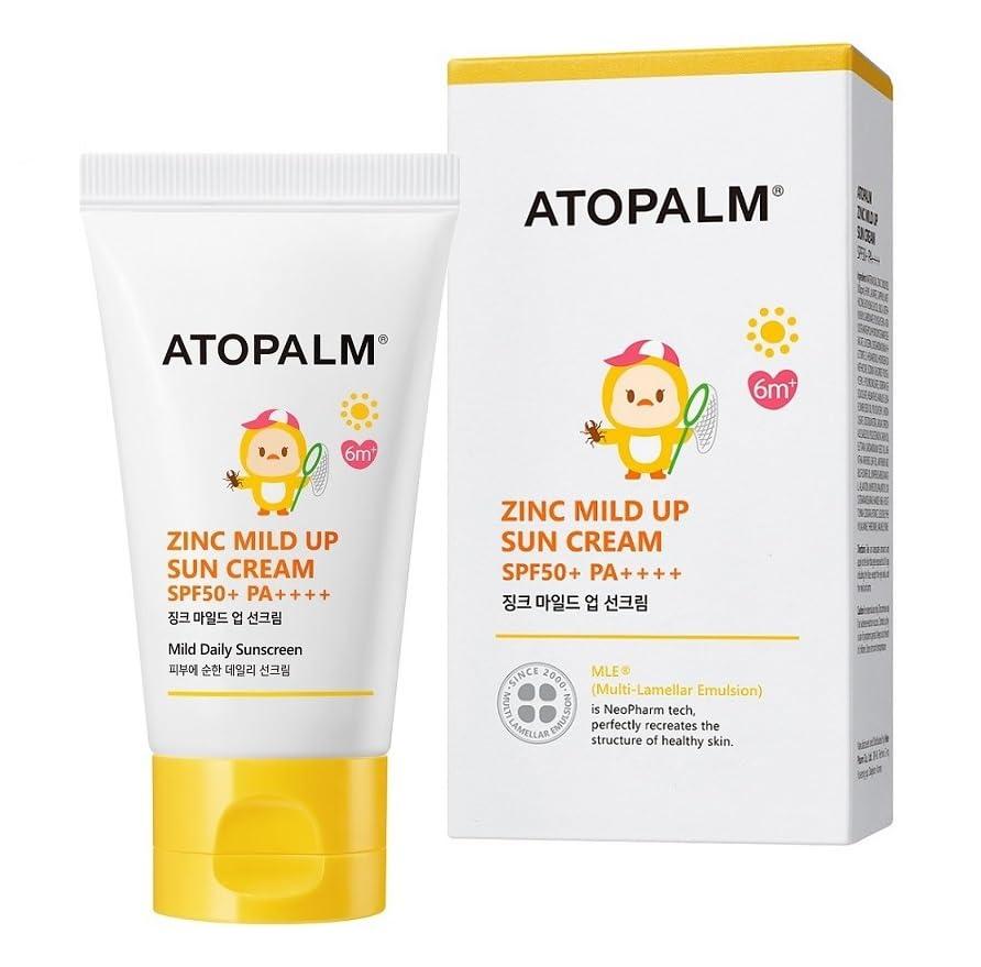 ATOPALM - Zinc Mild Up Sun Cream SPF50+ PA++++ 65g