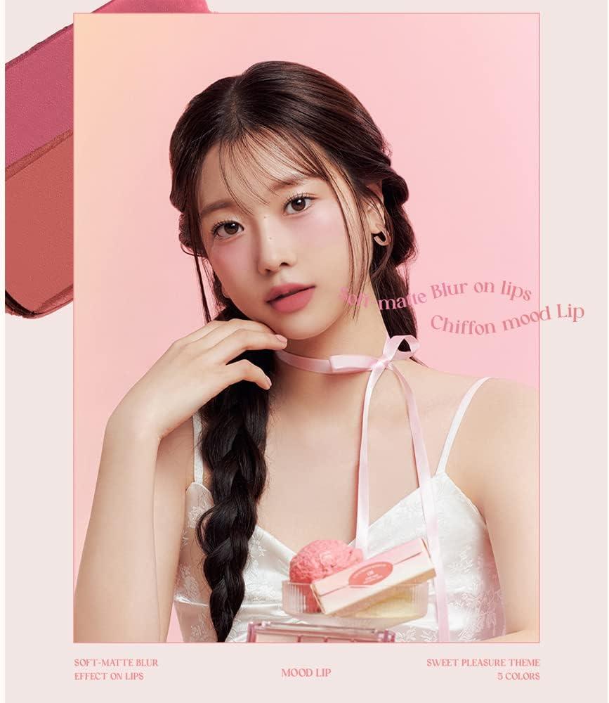 Clio - Chiffon Mood Lip #09 Strawberry Cookie