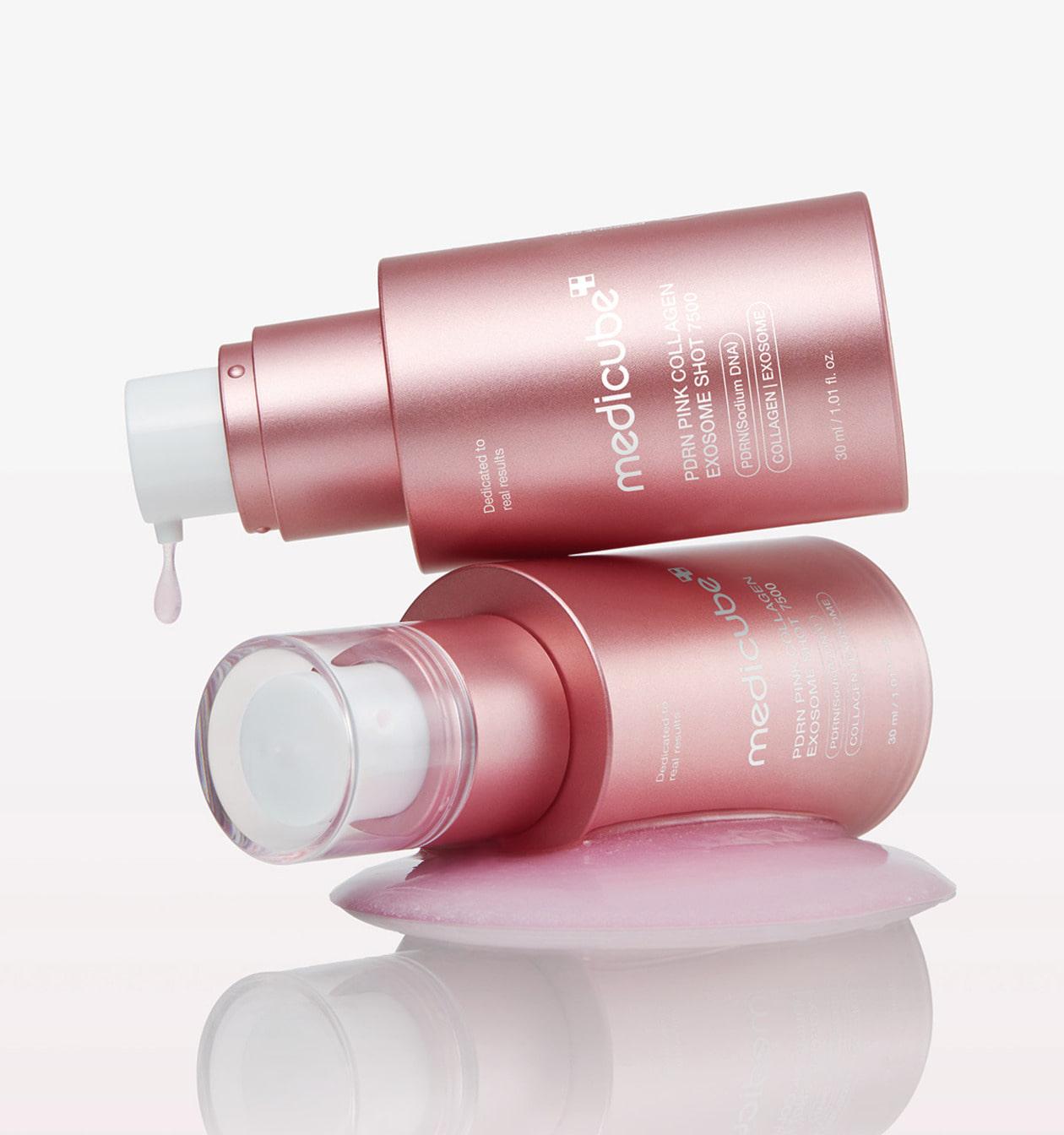 Medicube - PDRN Pink Collagen exosome shot ampoule 7500 30ml