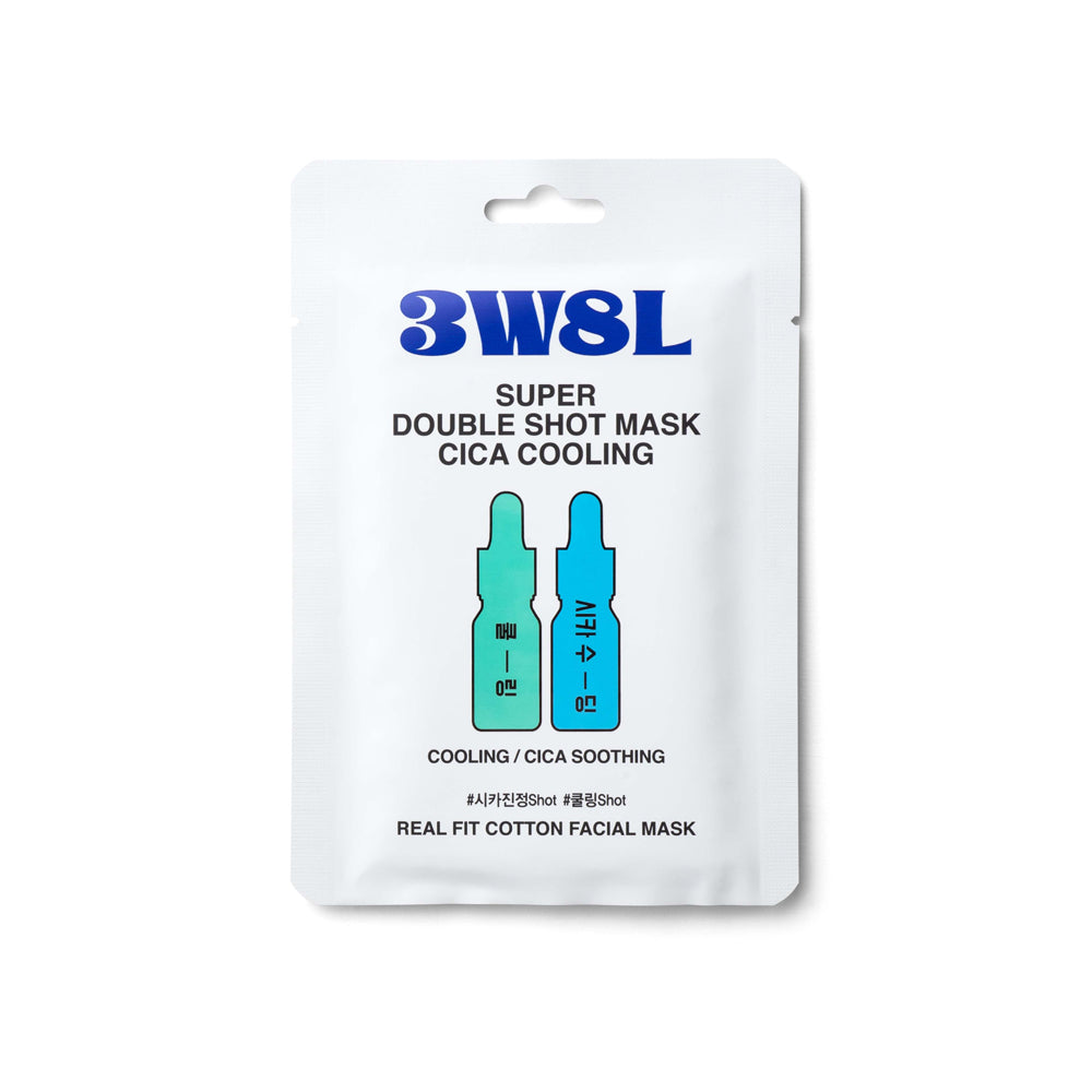 3W8L - Super Double Shot Mask Cica Cooling 27ml