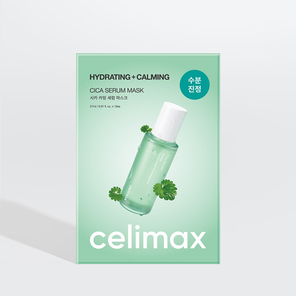 celimax - The Real Cica Calming Serum Mask 10ea