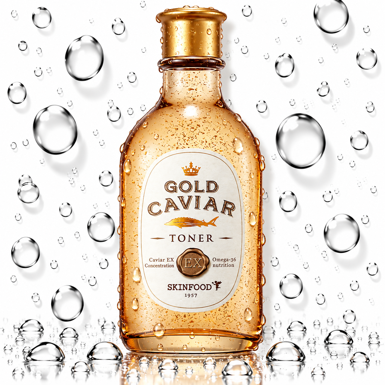 SKINFOOD - Gold Caviar EX Toner 145ml – K-Touch