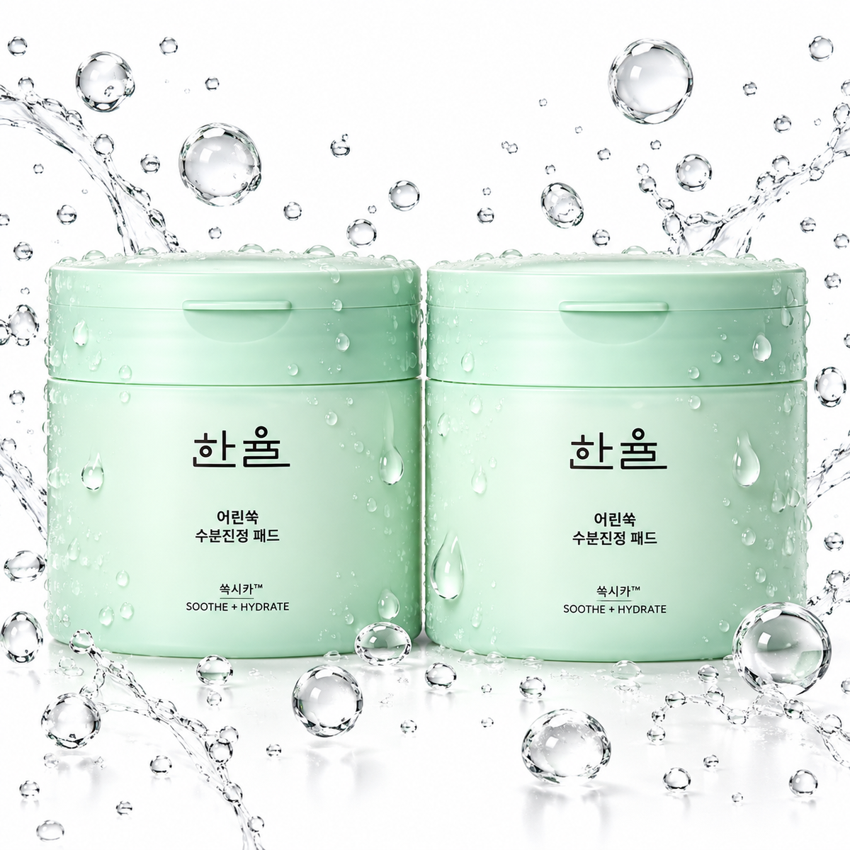 Hanyul - Pure Artemisia Watery Calming Pad 60ea X 2 Set