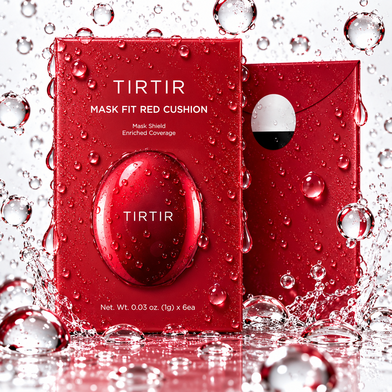TIRTIR Mask Fit Red Cushion 6 Shade Trial Kit | K-Touch