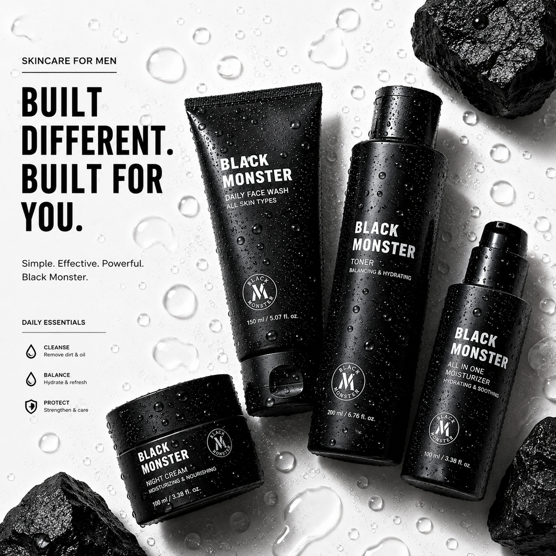 Black Monster: The Complete Guide to Korean Men's Skincare & Grooming