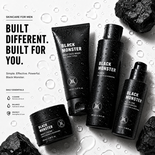 Black Monster: The Complete Guide to Korean Men's Skincare & Grooming