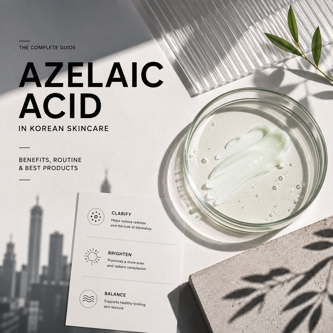 Azelaic Acid in Korean Skincare: The Complete Guide (Benefits, Routine & Best Products)