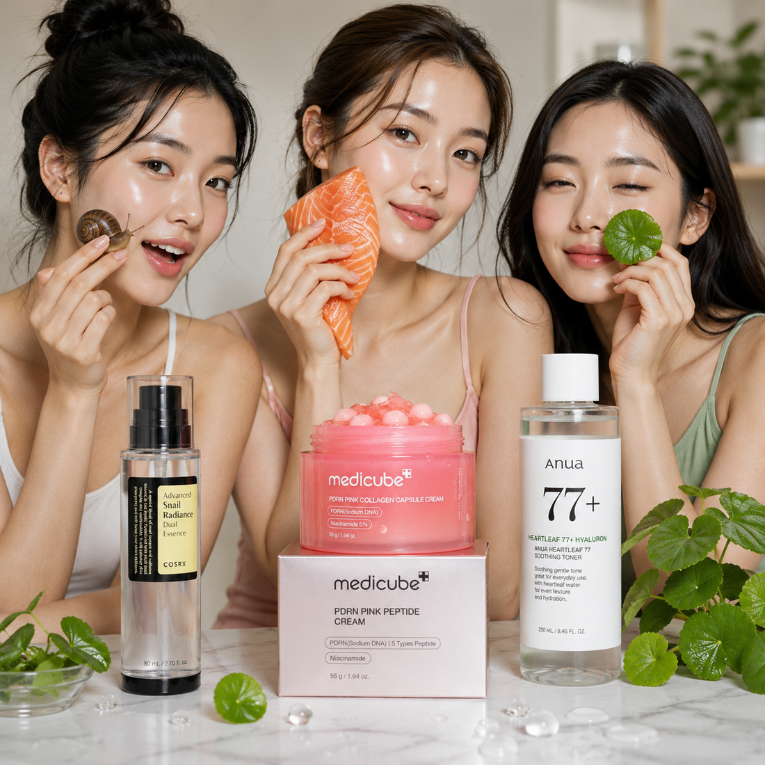Korean Skincare Ingredients Explained: What Actually Works for Glow, Acne & Hydration
