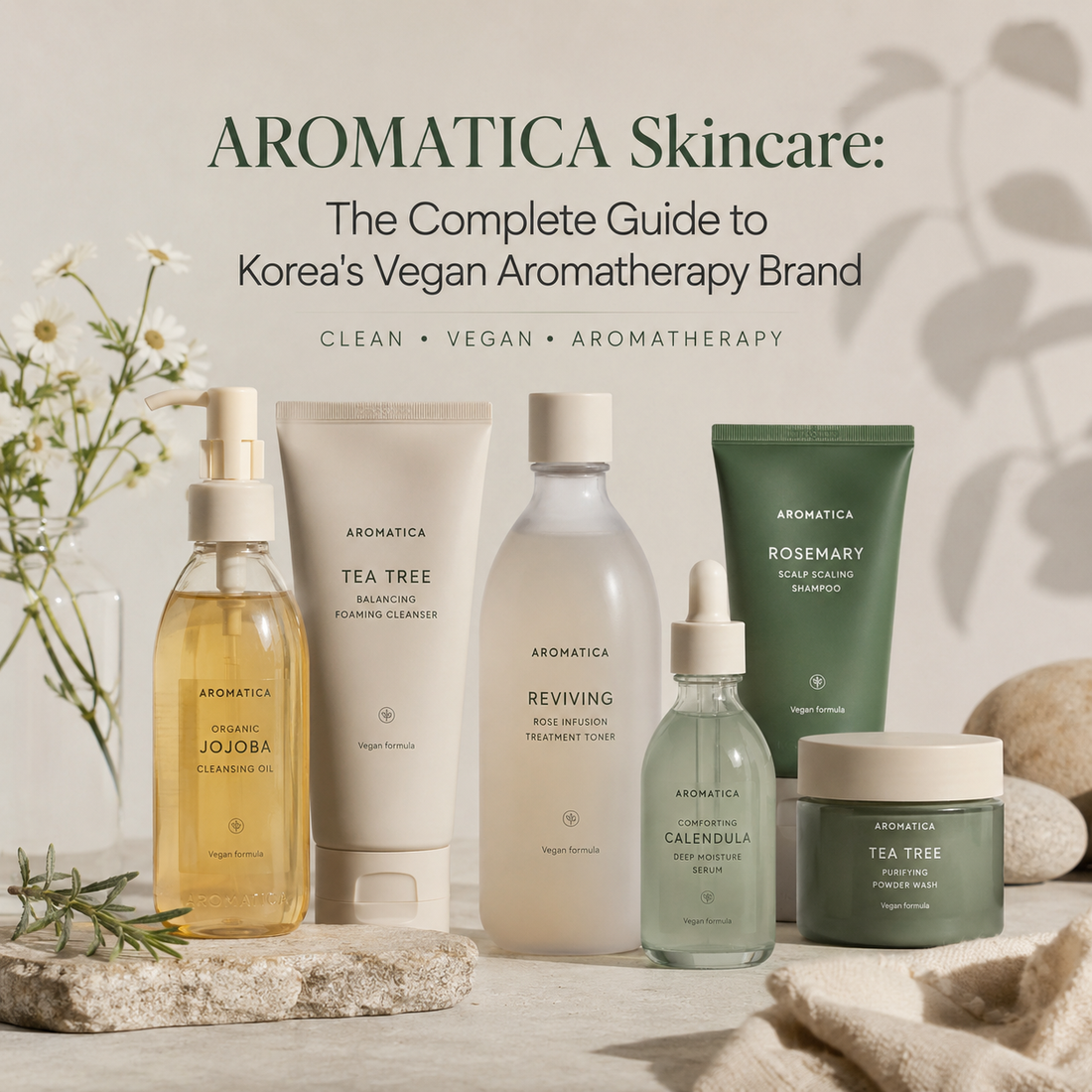 AROMATICA Skincare: The Complete Guide to Korea's Vegan Aromatherapy Brand
