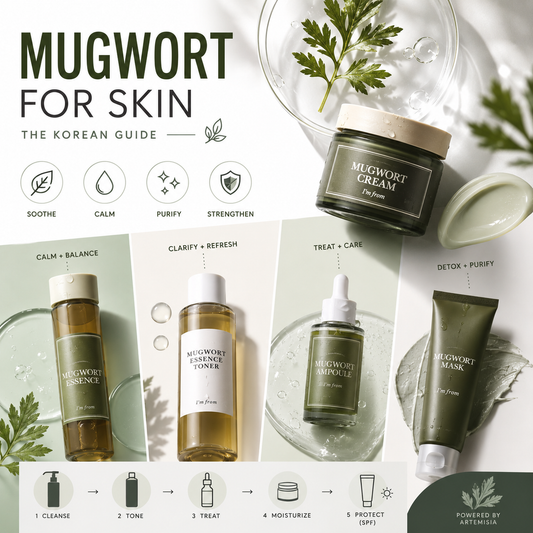 Mugwort for Skin: The Complete Korean Guide (Artemisia Benefits, Routine & Best Products)