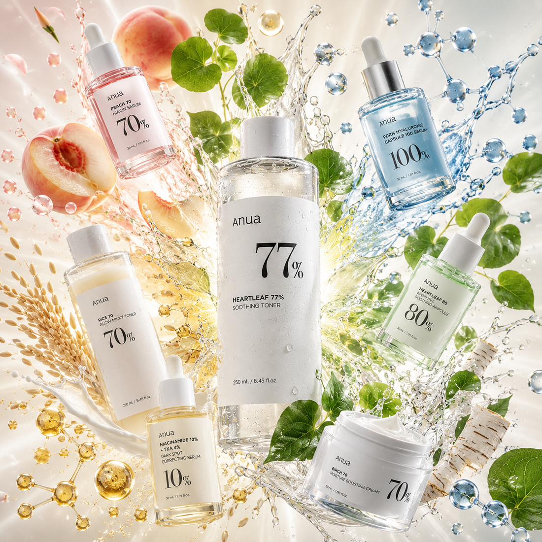 Anua Skincare Explained: The Complete Guide to Every Anua Product for Acne, Dark Spots, Glass Skin & Hydration