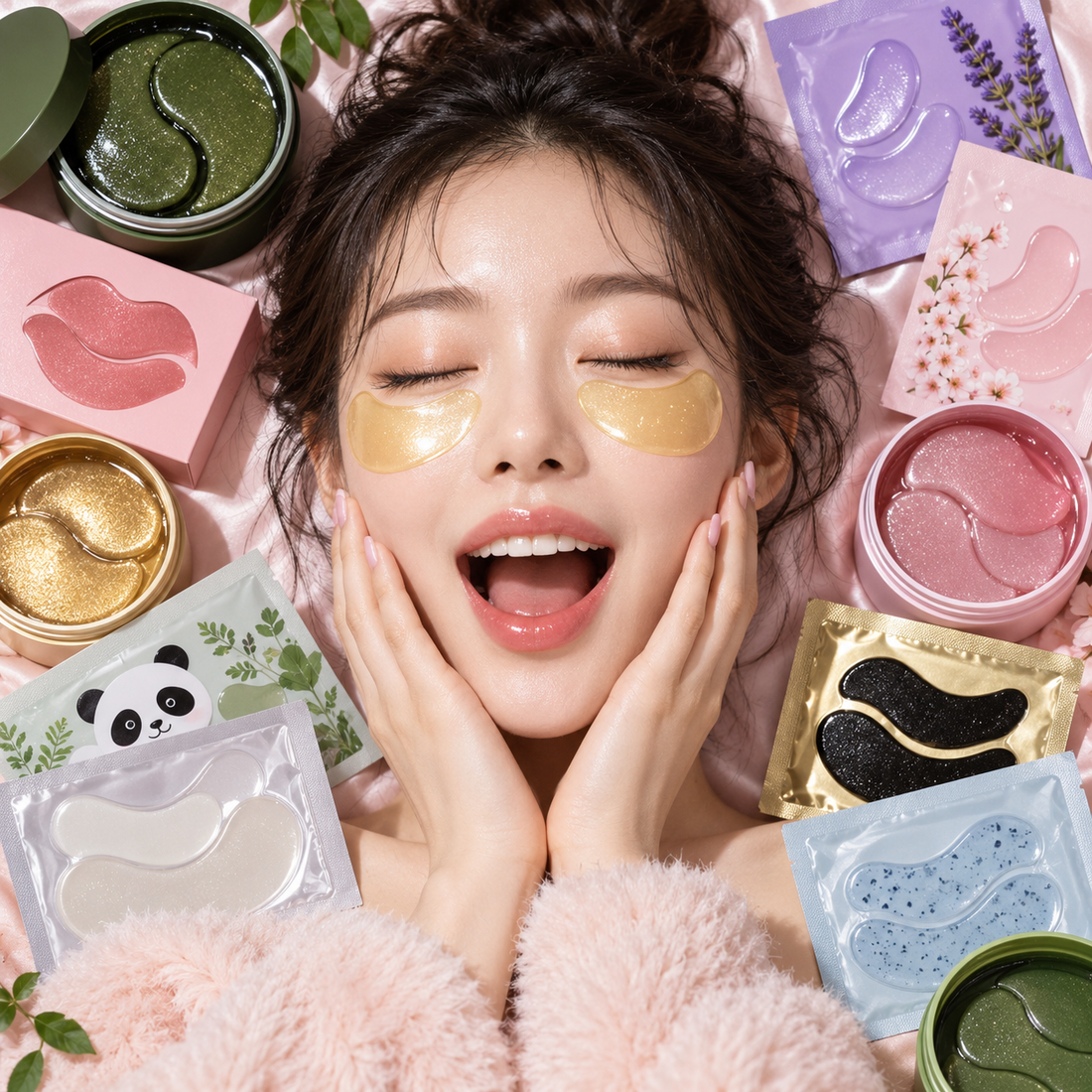 Korean Eye Patches: The Complete Guide (Hydrogel, PDRN, Collagen & How to Use Them)