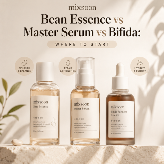 mixsoon Bean Essence vs Master Serum vs Bifida: Where to Start