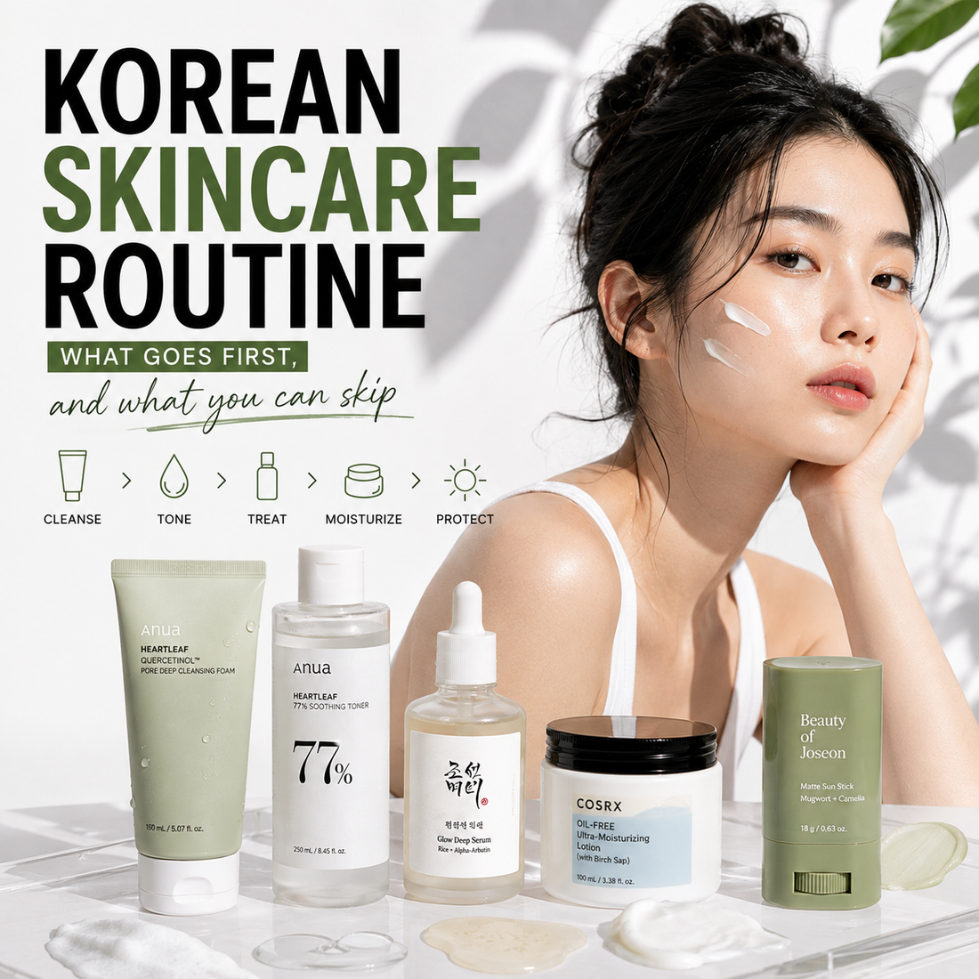 Korean Skincare Routine Order: What Goes First, and What You Can Skip