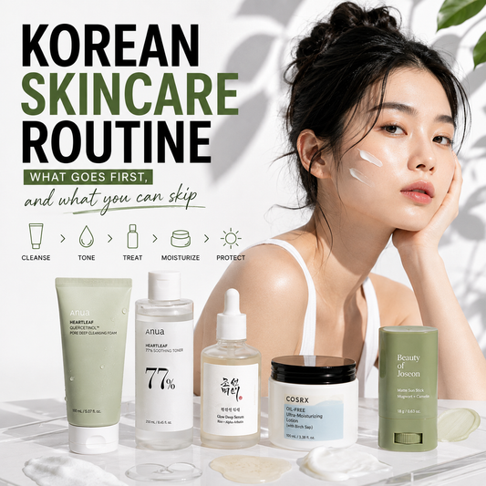 Korean Skincare Routine Order: What Goes First, and What You Can Skip