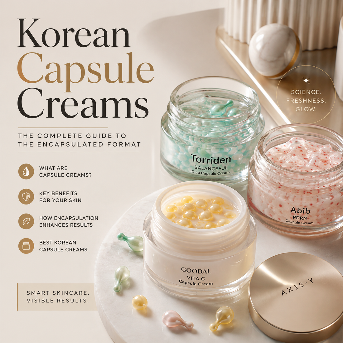 Korean Capsule Creams: The Complete Guide to the Encapsulated Format