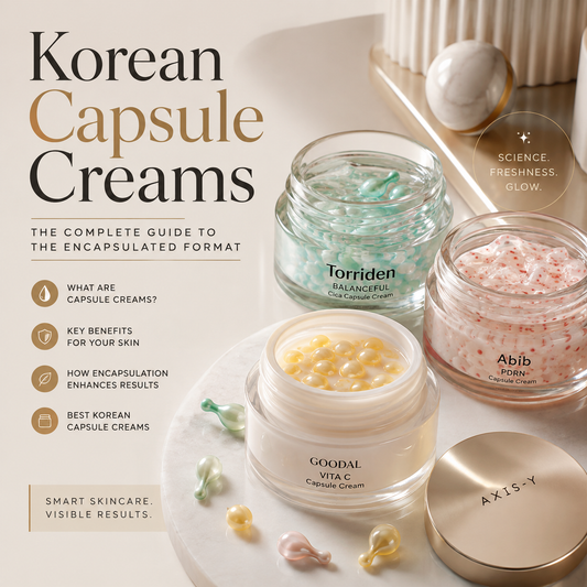 Korean Capsule Creams: The Complete Guide to the Encapsulated Format