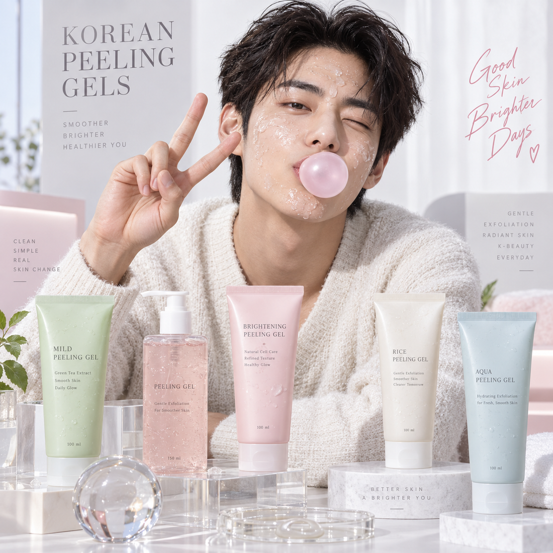Korean Peeling Gels: How Gommage Really Works, the Truth About the Little Rolls & the Best Picks