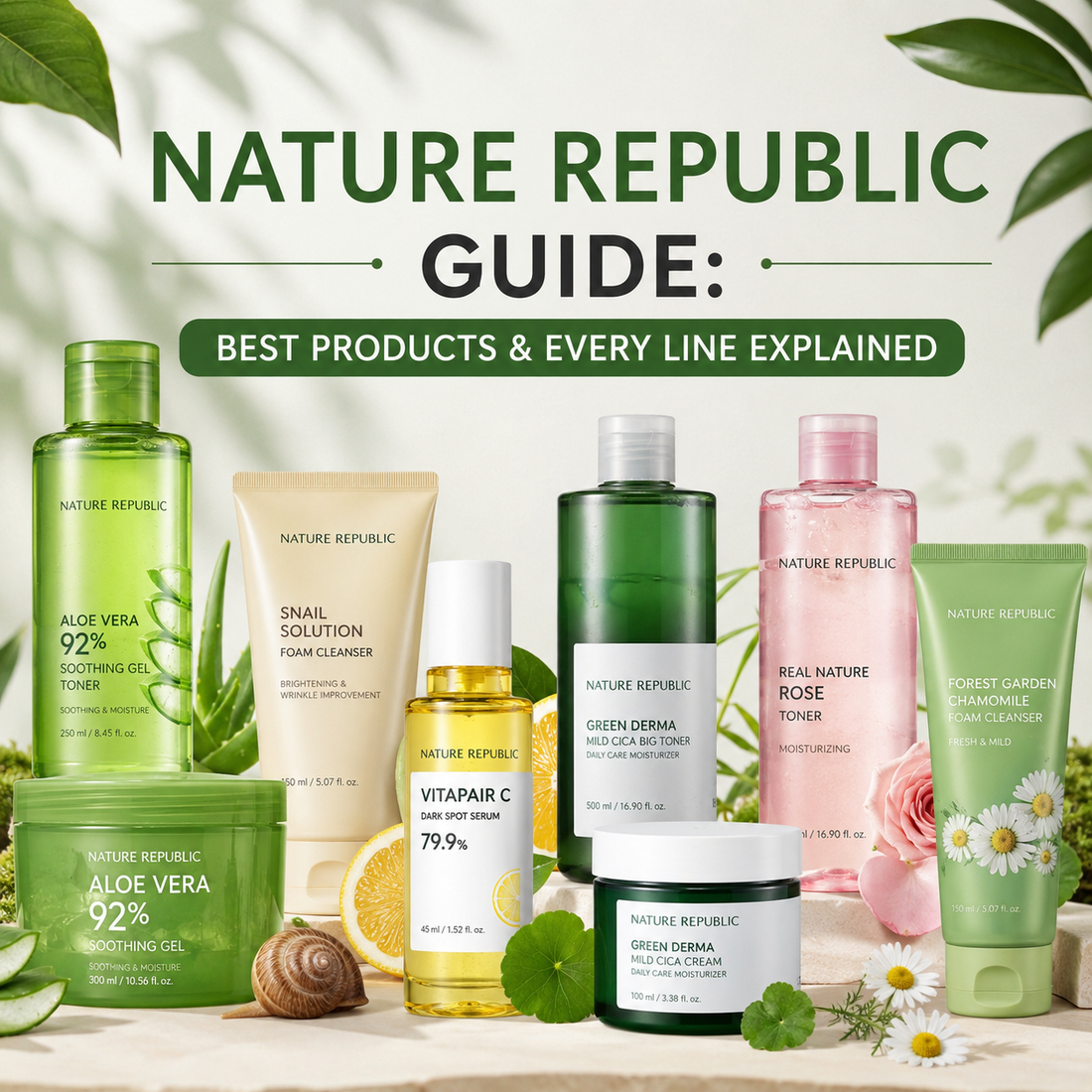 Nature Republic Guide: Best Products & Every Line Explained