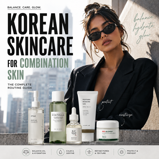 Korean Skincare for Combination Skin: The Complete Routine Guide