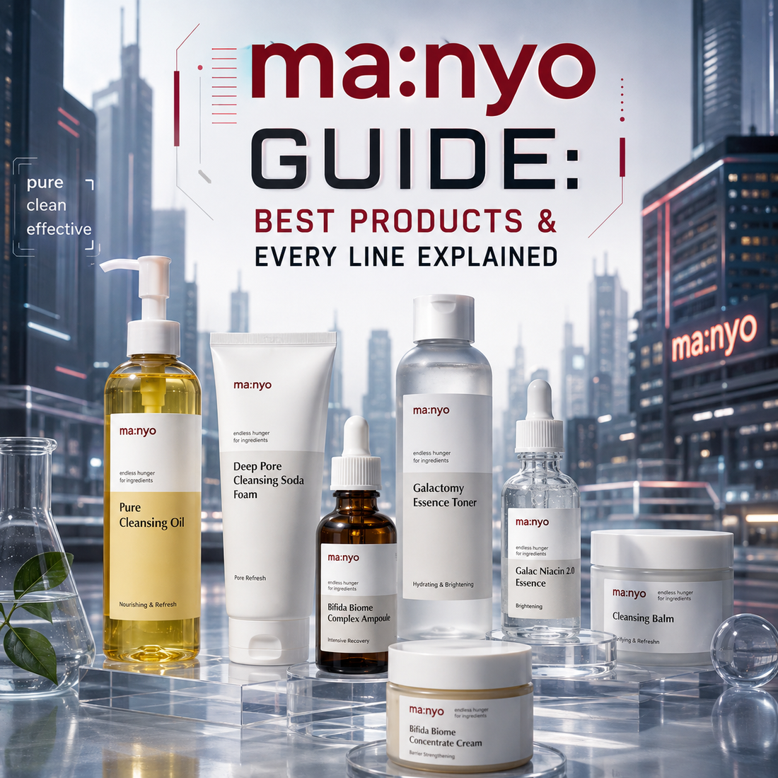 ma:nyo Guide: Best Products & Every Line Explained