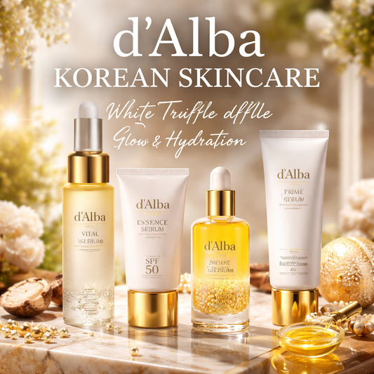 d’Alba Korean Skincare — White Truffle Luxury for Glowing, Hydrated & Healthy Skin