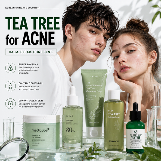 Tea Tree for Acne: The Complete Korean Guide (Benefits, Routine & Best Products)