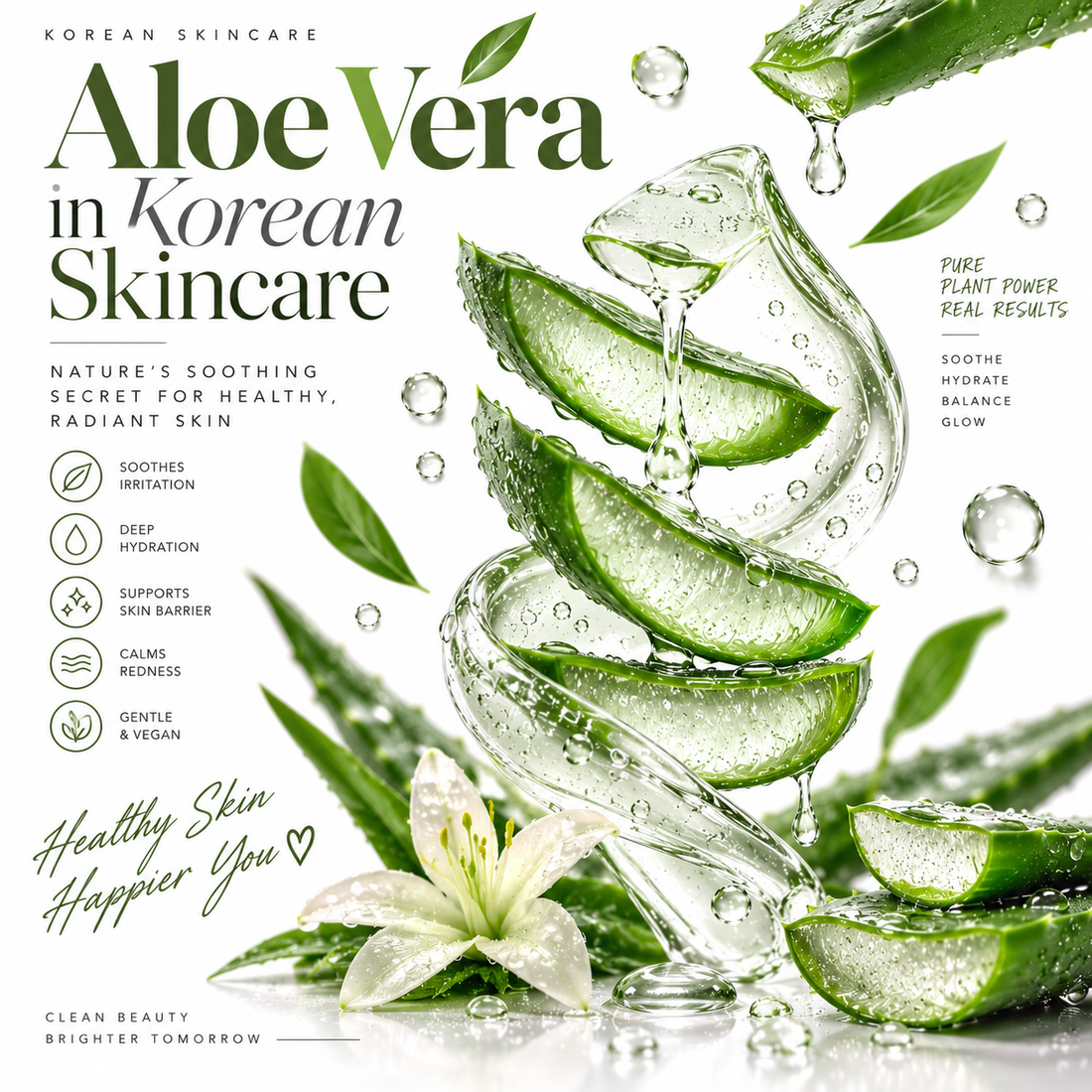 Aloe Vera in Korean Skincare: The Complete Guide (92% Gels & Best Products)