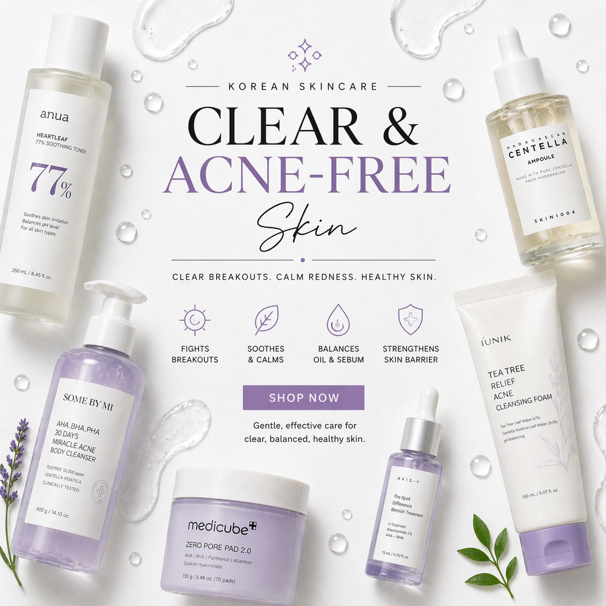 Clear & Acne-Free Skin