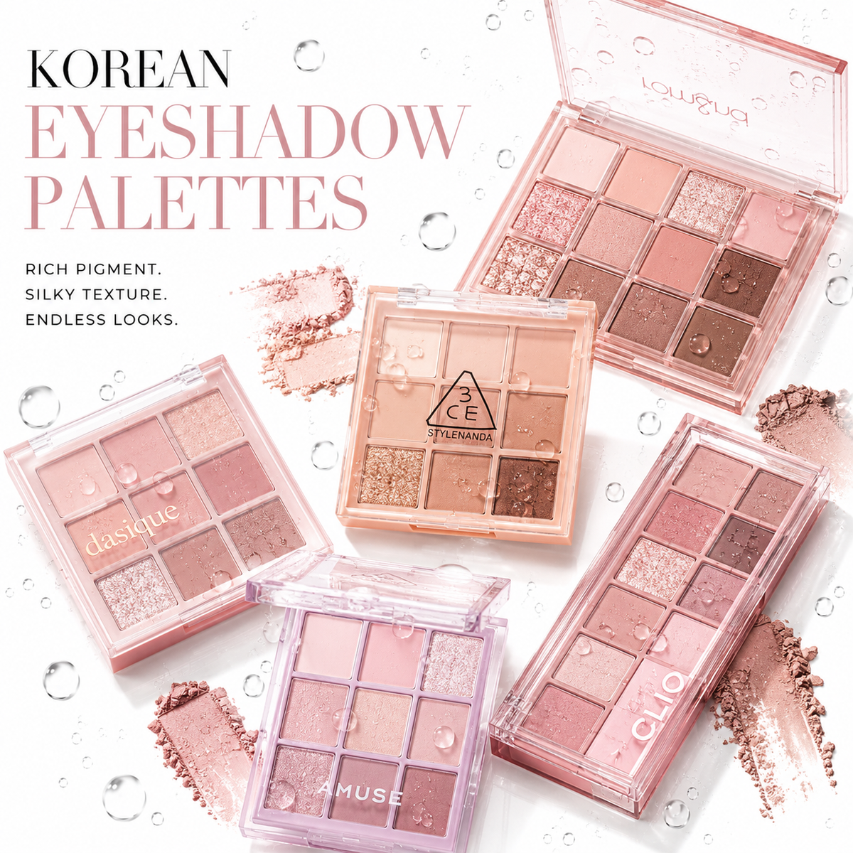 Korean Eyeshadow Palettes