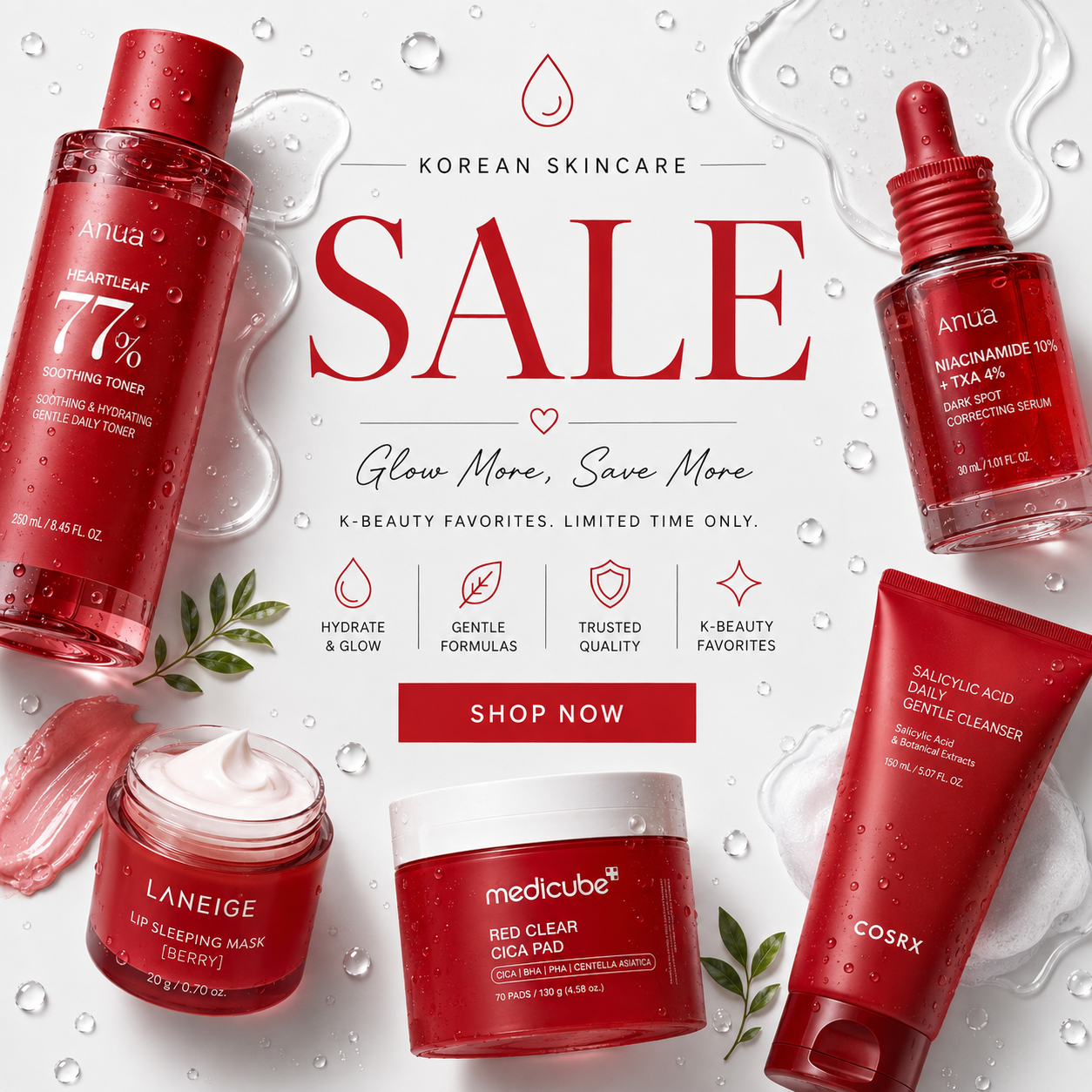Korean Skincare Sale