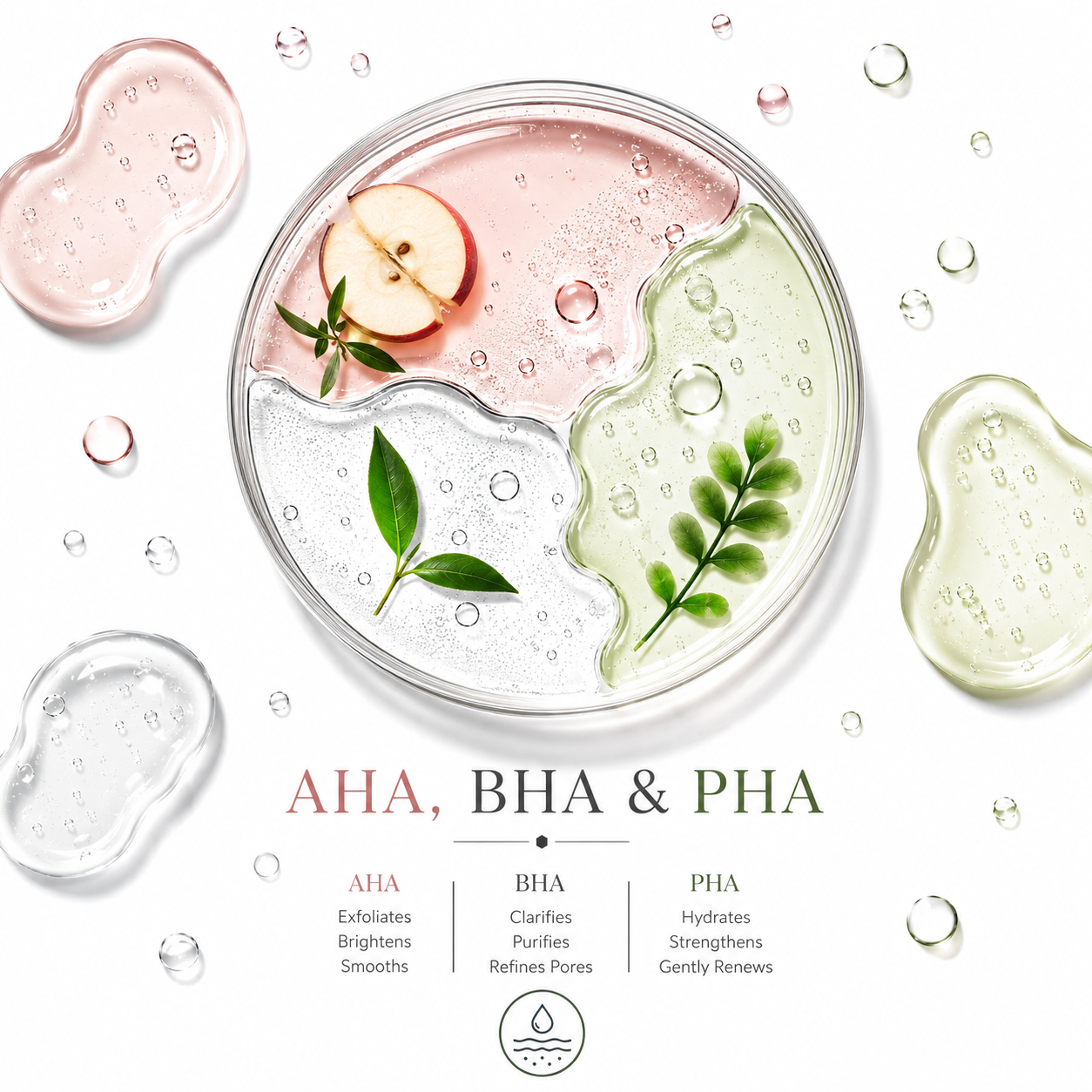AHA, BHA & PHA Exfoliants