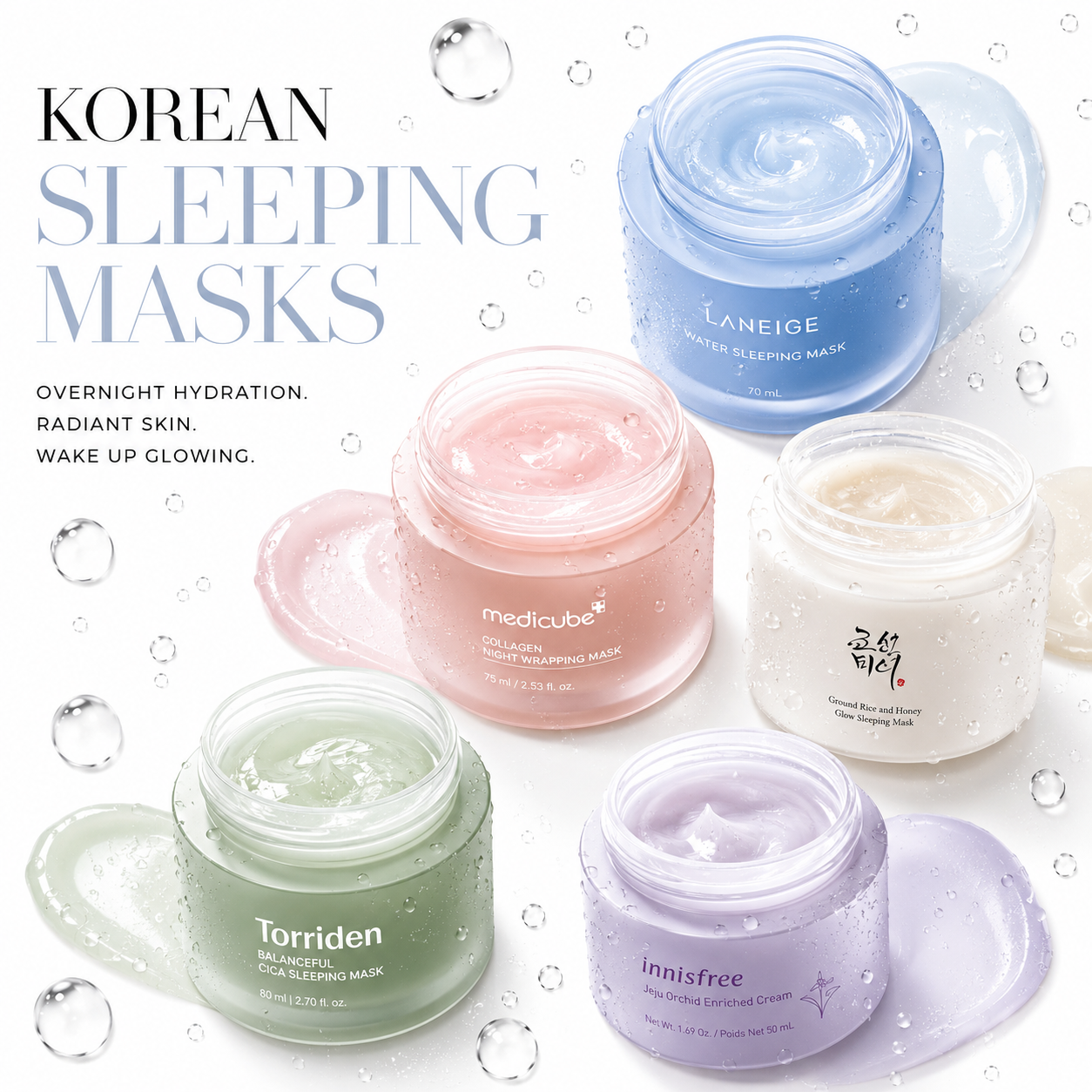 Korean Sleeping Masks