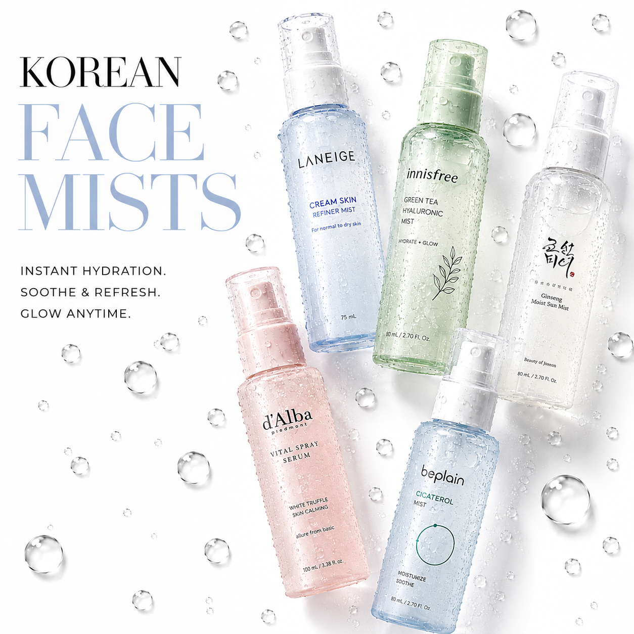 Korean Face Mists