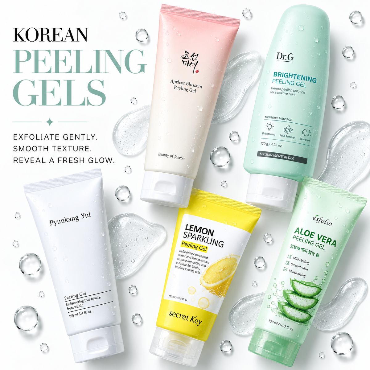 Korean Peeling Gels