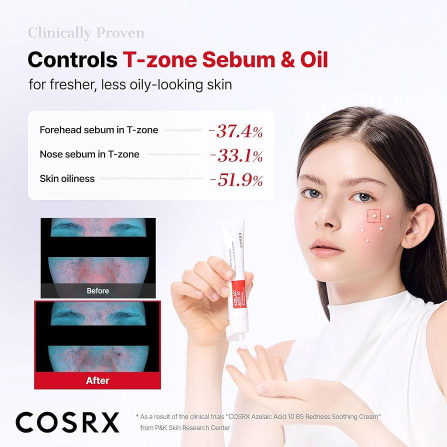 COSRX - Azelaic Acid 10 B5 Redness Soothing Cream Gel 30ml