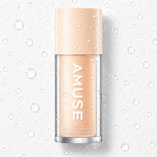 AMUSE - Dew Wear Foundation SPF50+ PA++++ SET 35ml + 35ml (Refill)