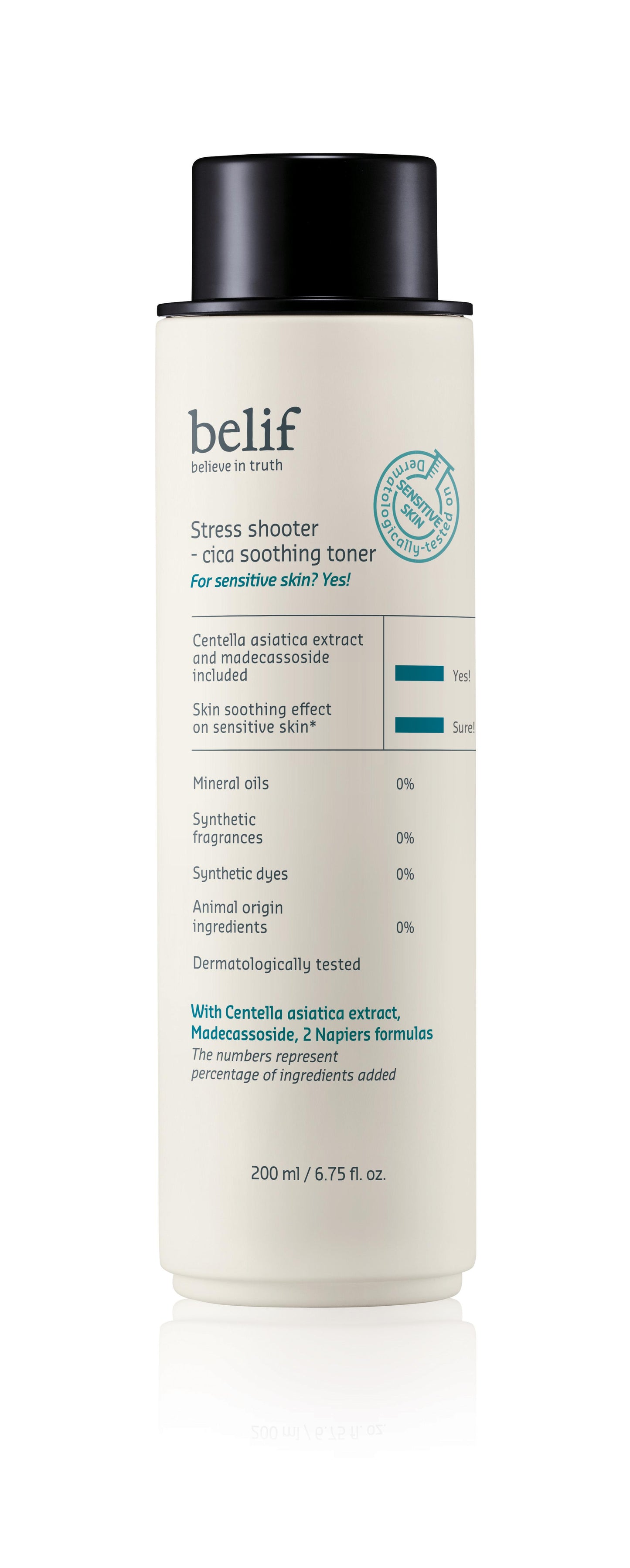 Belif - Stress shooter - cica soothing toner 200ml