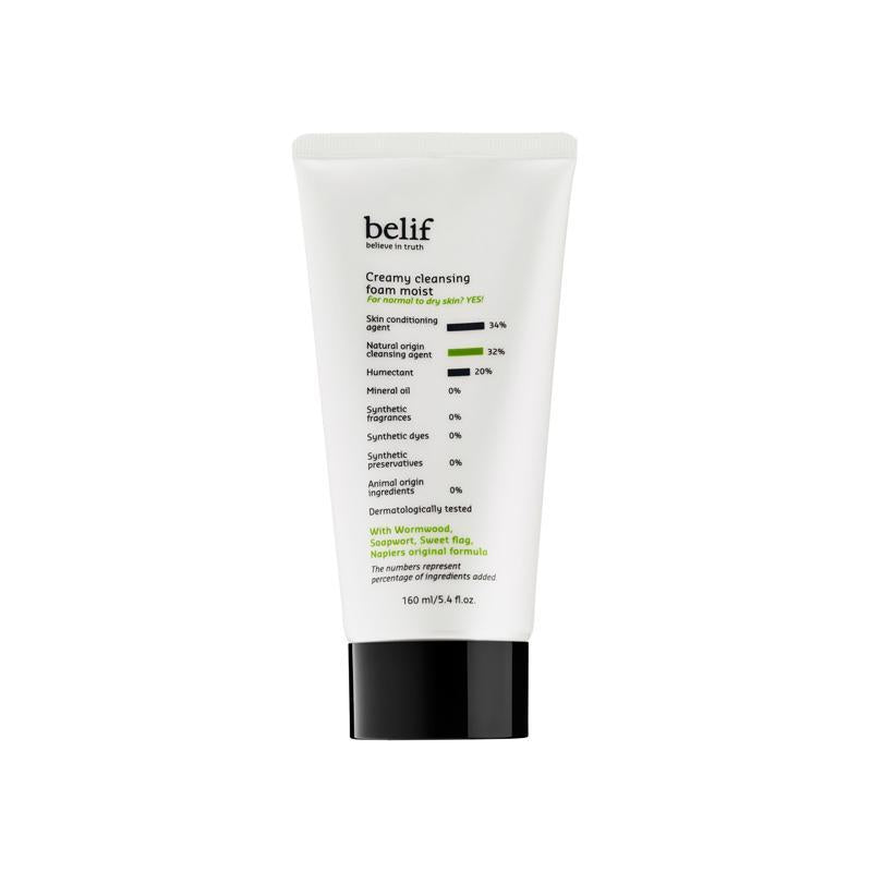 Belif - Creamy cleansing foam moist 160ml