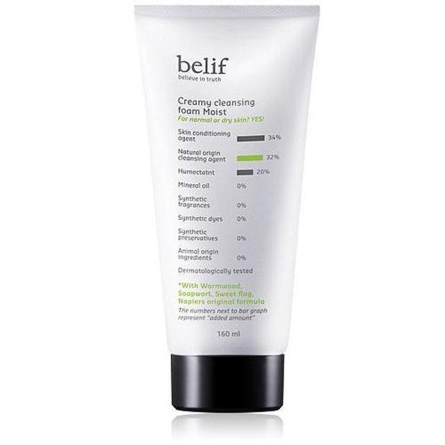 Belif - Creamy cleansing foam moist 160ml