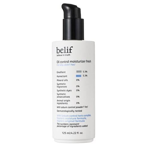 Belif - Oil control moisturizer fresh 125ml
