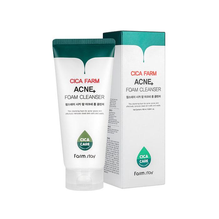 Farmstay - Cica Farm Acne Foam Cleanser 180ml