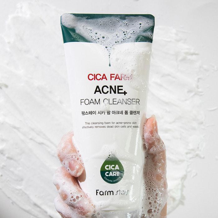 Farmstay - Cica Farm Acne Foam Cleanser 180ml