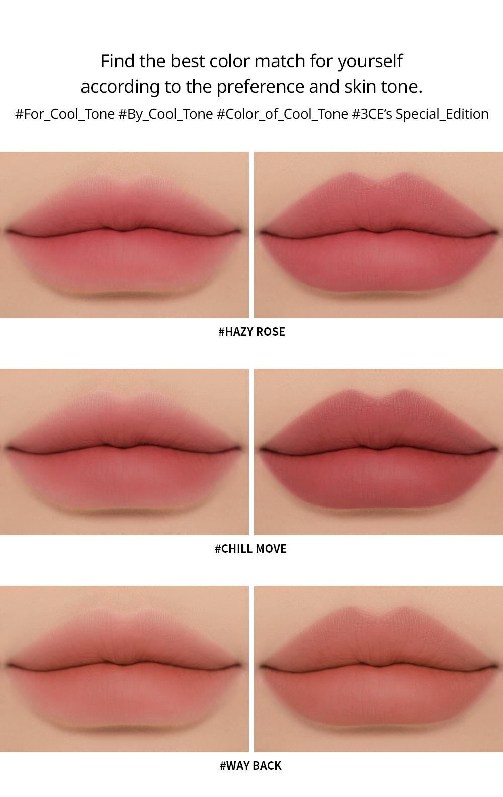3CE - Soft Matte Lipstick 3.5g - Way Back
