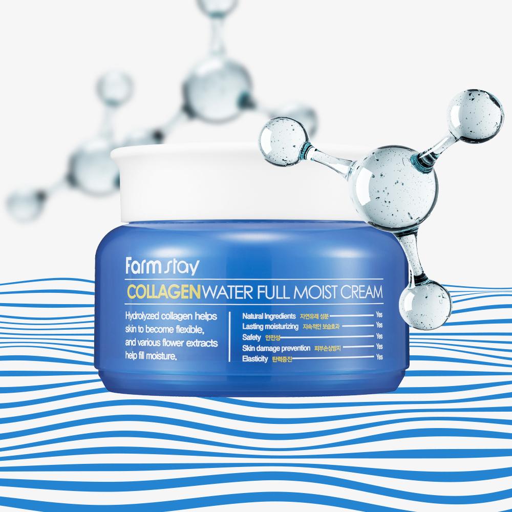 Farmstay - Collagen Water Full Moist Cream - 100g